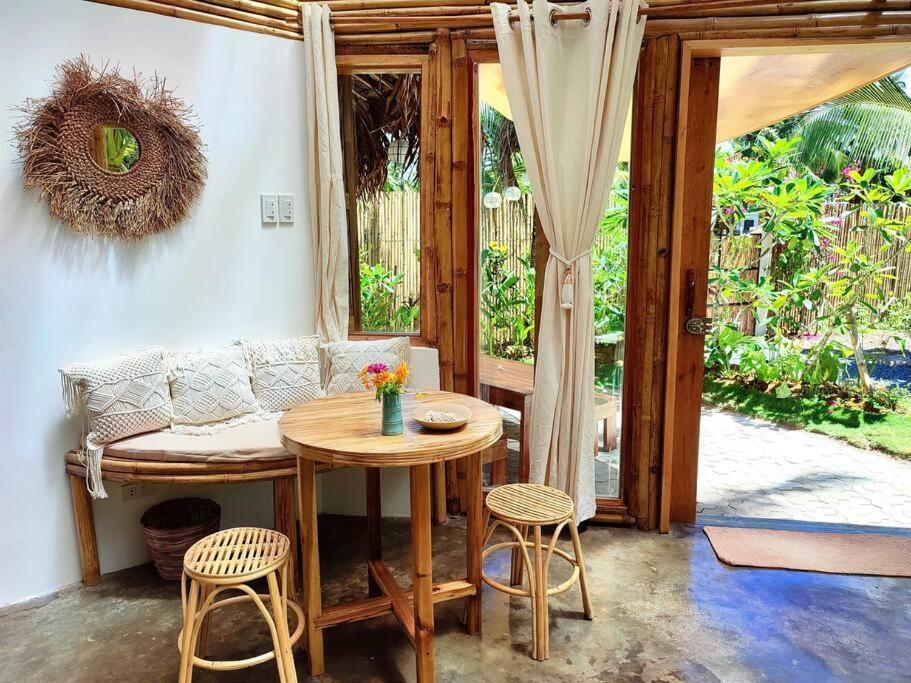 The Bamboo Houses - Tropical Garden & Empty Beach General Luna  Εξωτερικό φωτογραφία
