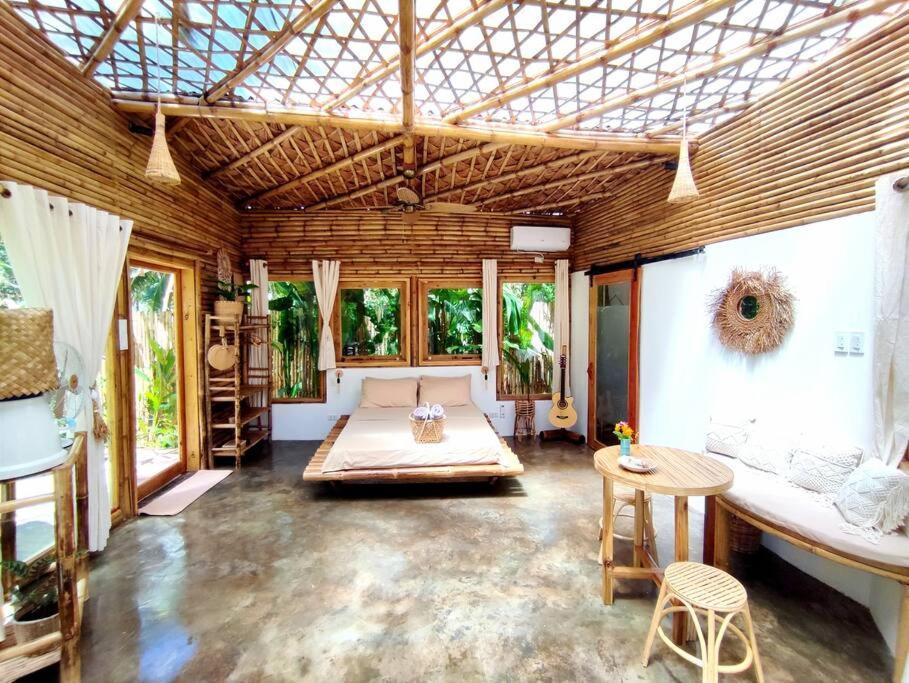 The Bamboo Houses - Tropical Garden & Empty Beach General Luna  Εξωτερικό φωτογραφία