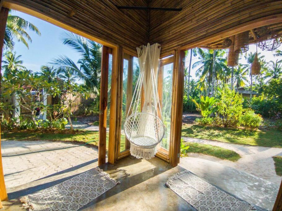 The Bamboo Houses - Tropical Garden & Empty Beach General Luna  Εξωτερικό φωτογραφία