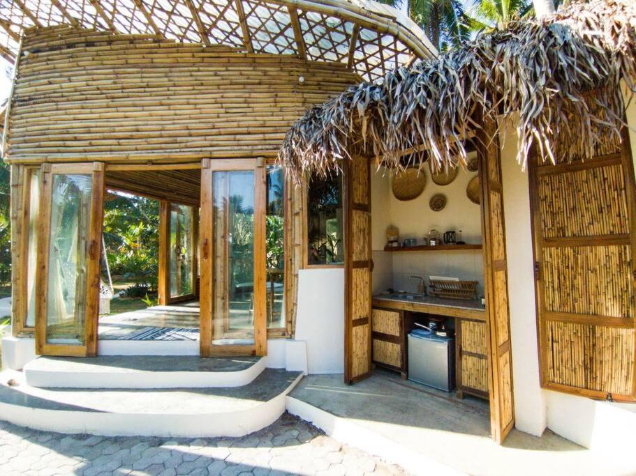 The Bamboo Houses - Tropical Garden & Empty Beach General Luna  Εξωτερικό φωτογραφία