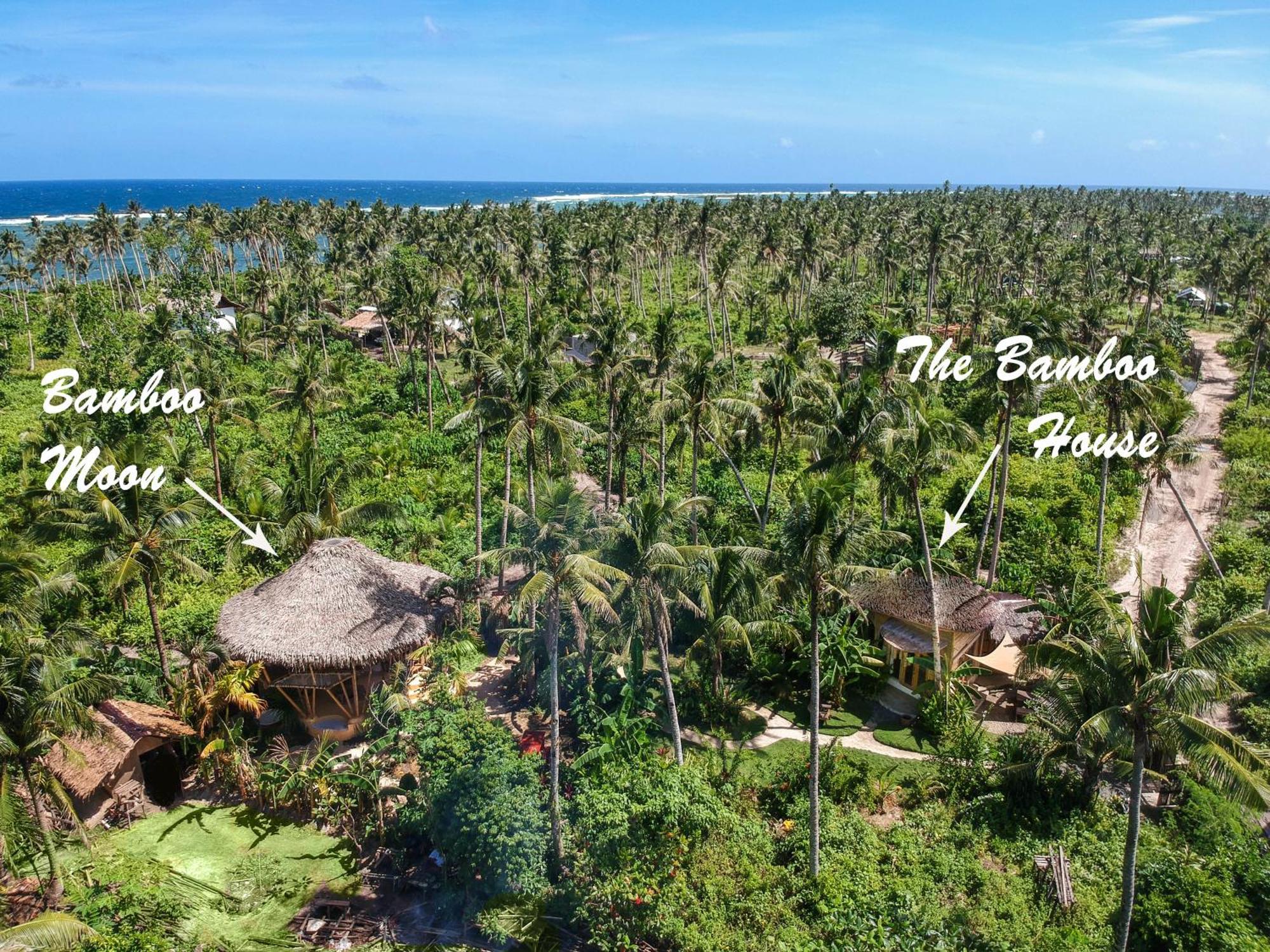 The Bamboo Houses - Tropical Garden & Empty Beach General Luna  Εξωτερικό φωτογραφία