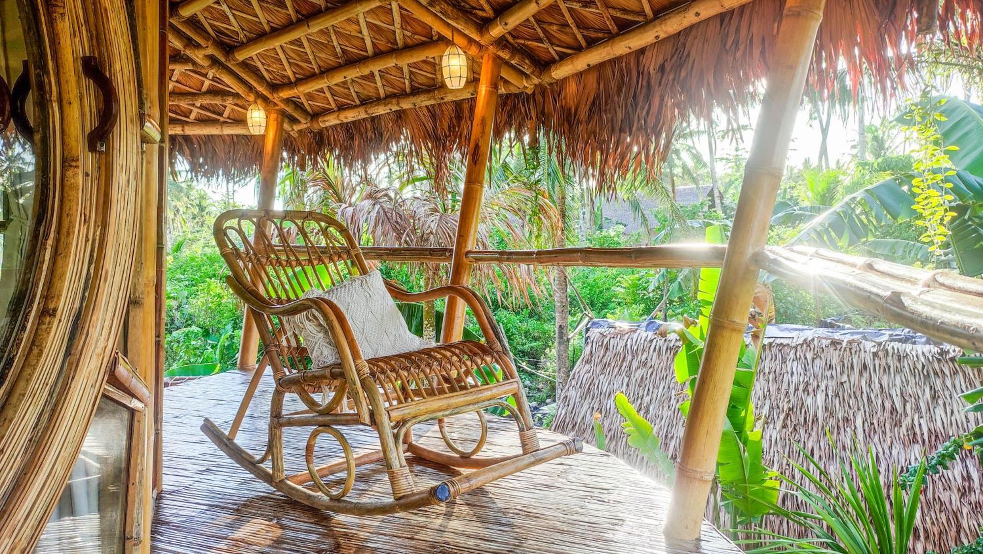 The Bamboo Houses - Tropical Garden & Empty Beach General Luna  Εξωτερικό φωτογραφία
