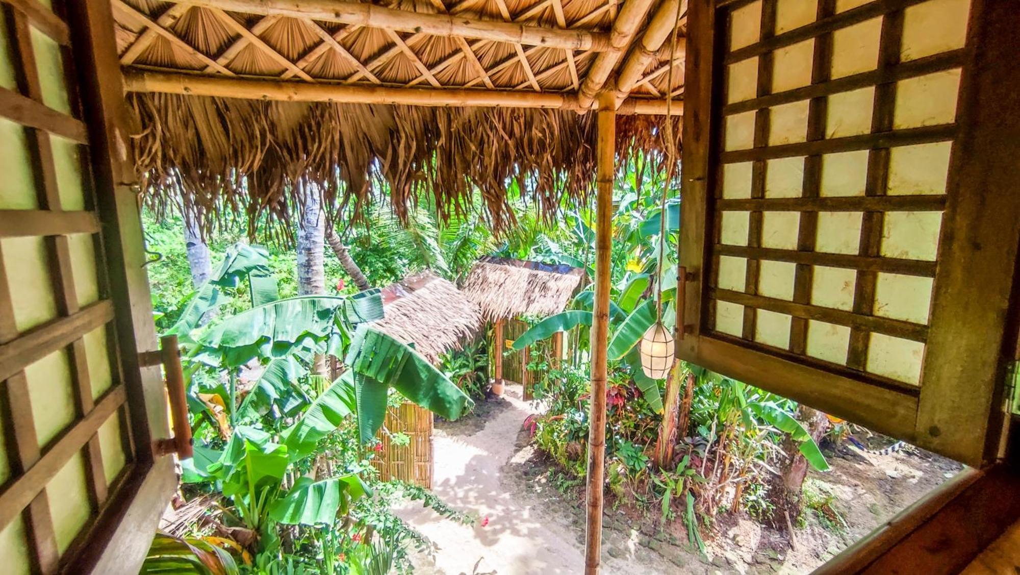 The Bamboo Houses - Tropical Garden & Empty Beach General Luna  Εξωτερικό φωτογραφία