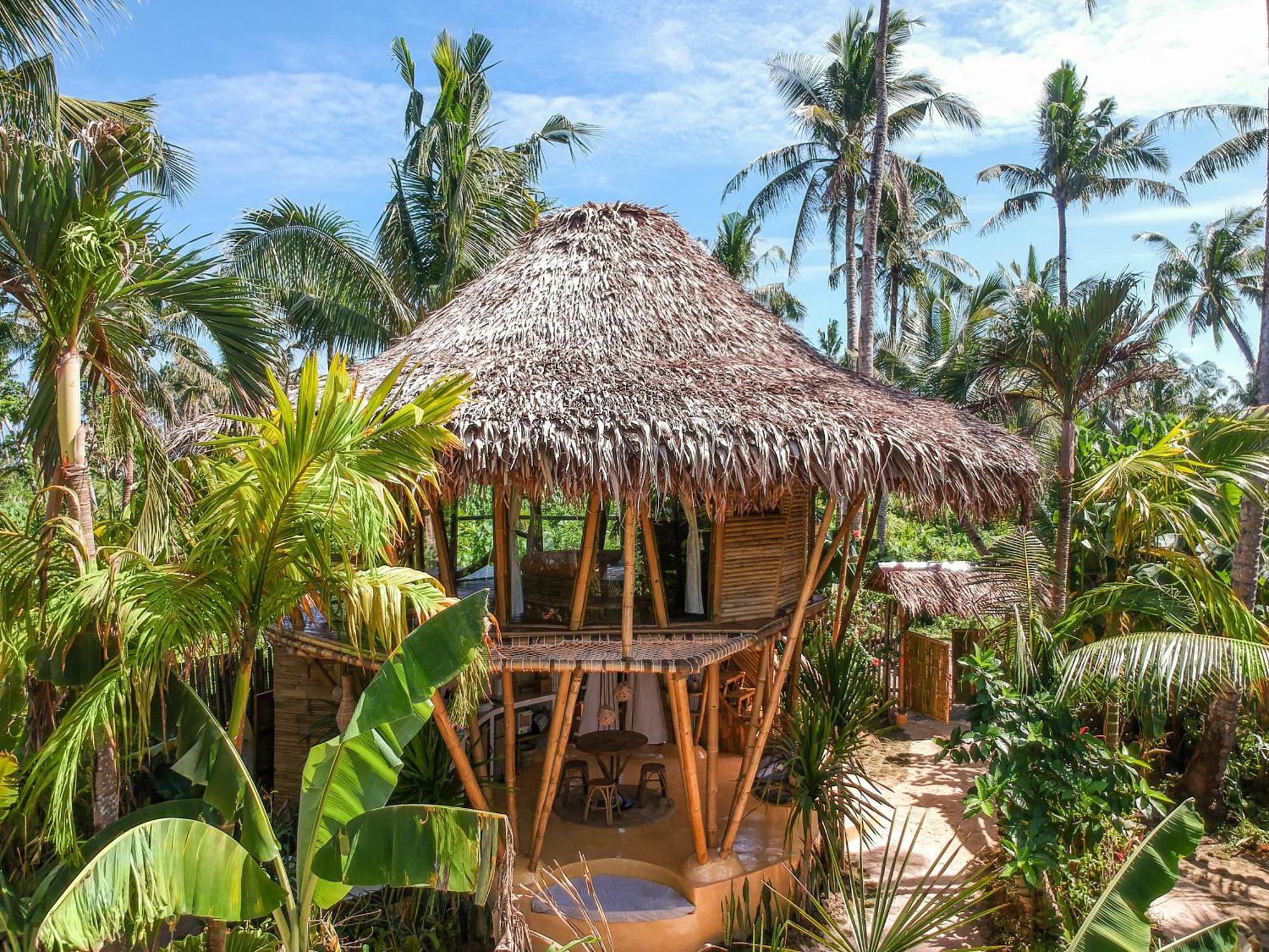 The Bamboo Houses - Tropical Garden & Empty Beach General Luna  Εξωτερικό φωτογραφία