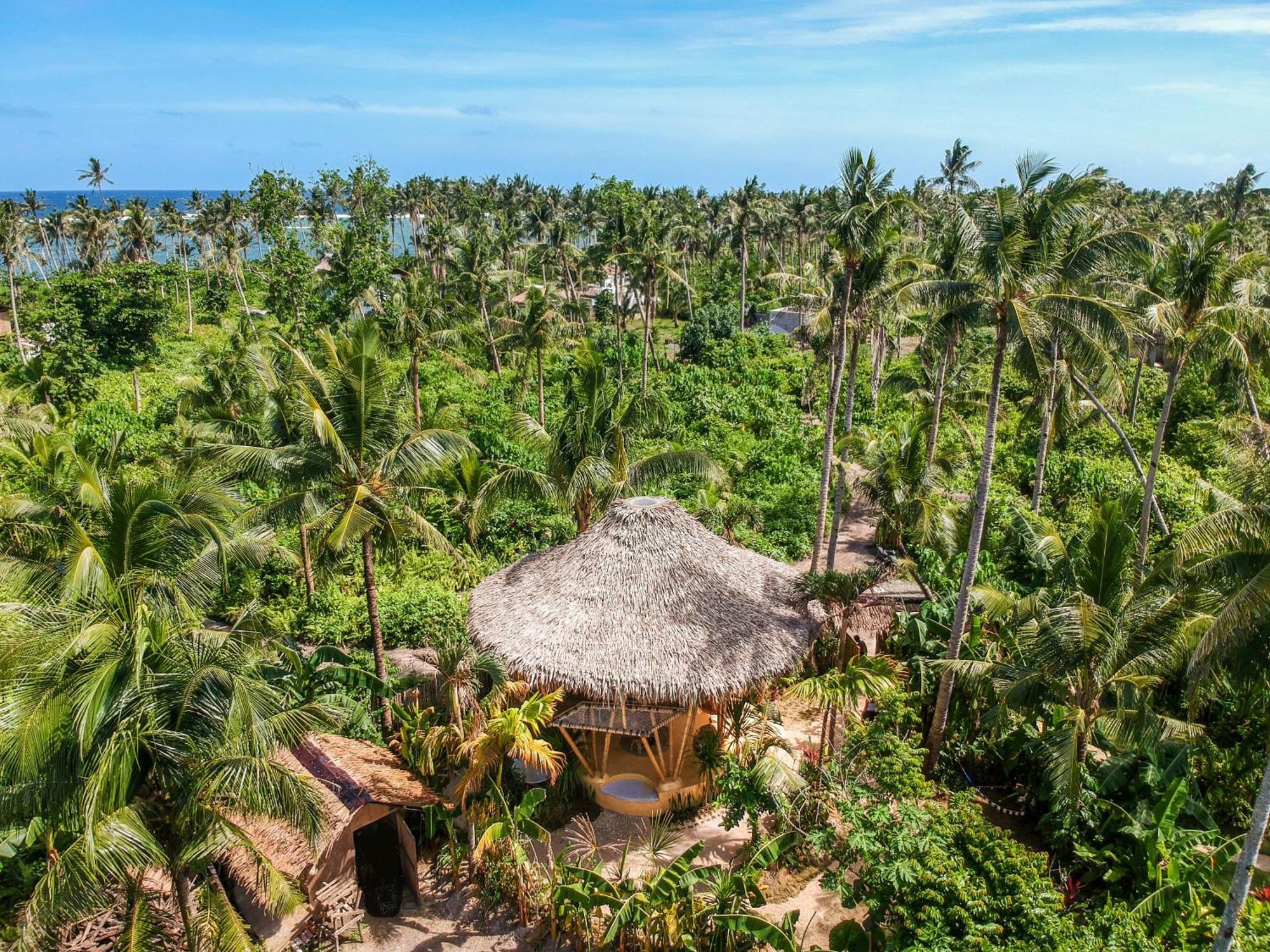 The Bamboo Houses - Tropical Garden & Empty Beach General Luna  Εξωτερικό φωτογραφία
