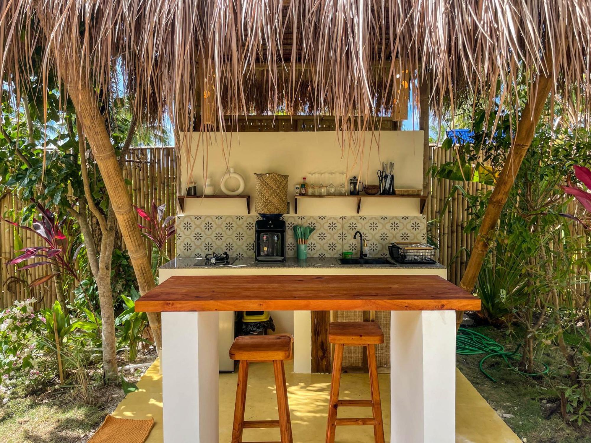 The Bamboo Houses - Tropical Garden & Empty Beach General Luna  Εξωτερικό φωτογραφία