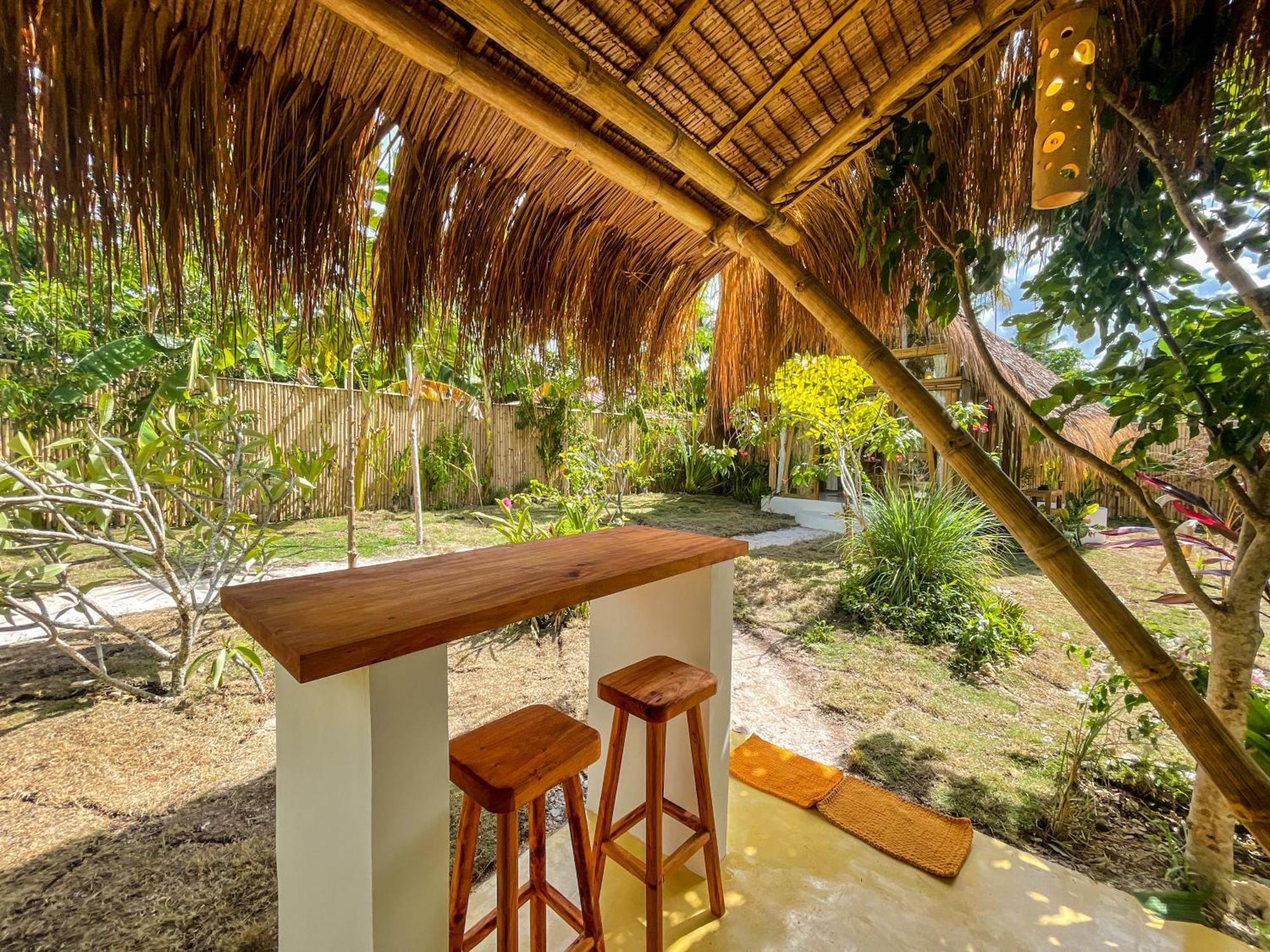 The Bamboo Houses - Tropical Garden & Empty Beach General Luna  Εξωτερικό φωτογραφία